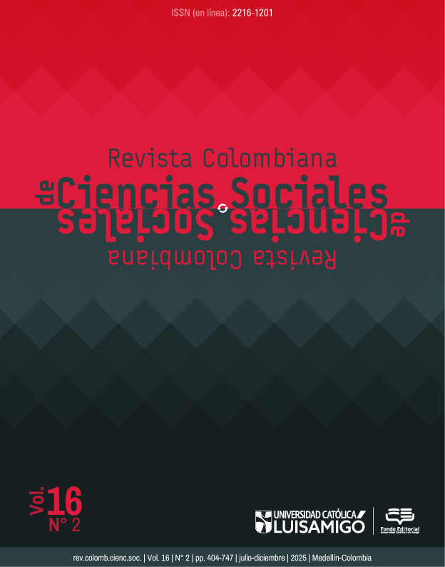 					Ver Vol. 16 Núm. 2 (2025): Revista Colombiana de Ciencias Sociales
				